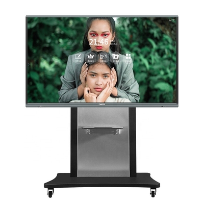L'OEM a adapté l'usine aux besoins du client 65 pouces moniteur interactif d'écran tactile de panneau d'affichage de 65 pouces